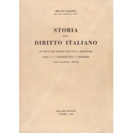 Storia del diritto italiano