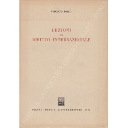 Lezioni di diritto internazionale