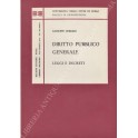 Diritto pubblico generale. Leggi e decreti