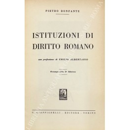 Istituzioni di diritto romano