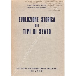 Evoluzione storica dei tipi di Stato