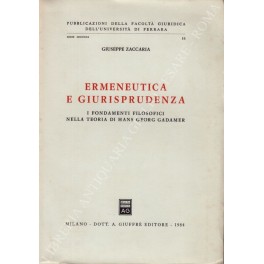 Ermeneutica e giurisprudenza