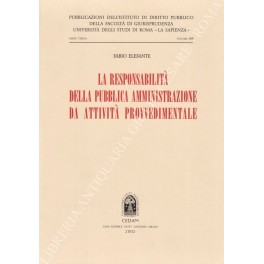 La responsabilità della pubblica amministrazione