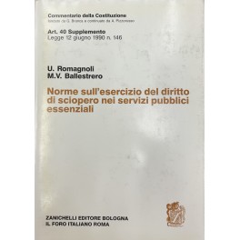 Norme sull'esercizio del diritto di sciopero nei servizi pubblici essenziali