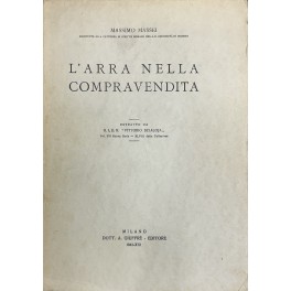 L'arra nella compravendita