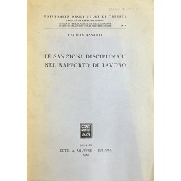 Le sanzioni disciplinari nel rapporto di lavoro