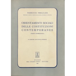 Orientamenti sociali delle costituzioni contempora