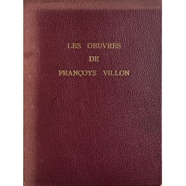 Les oeuvres de Francoys Villon