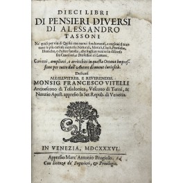 Dieci libri di pensieri diversi