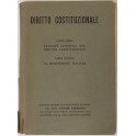 Diritto costituzionale. Parte I - Principi general