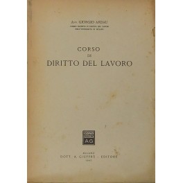 Corso di diritto del lavoro