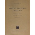 Diritto pubblico generale. Scritti varii (1881-194