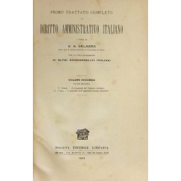 Primo trattato completo di diritto amministrativo italiano. Vol. II, Parte II