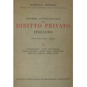 Sistema istituzionale del diritto privato italiano