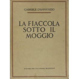 La fiaccola sotto il moggio