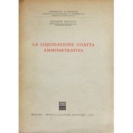 La liquidazione coatta amministrativa