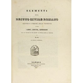 Elementi del dritto civile romano