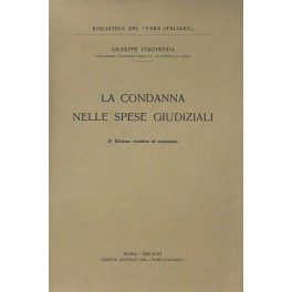 La condanna nelle spese giudiziali