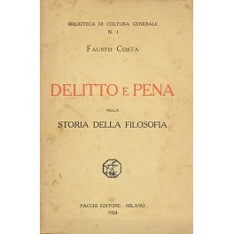 Delitto e pena nella storia della filosofia