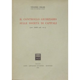 Il controllo giudiziario sulle società di capitali