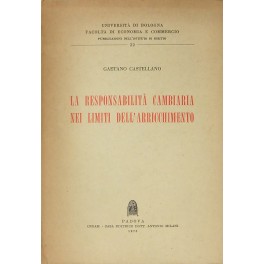 La responsabilità cambiaria nei limiti dell'arricchimento