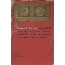 Capacità di succedere di alcune persone giuridiche