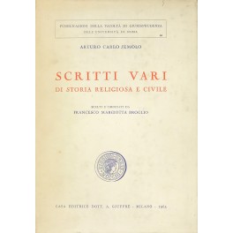 Scritti vari di storia religiosa e civile