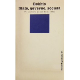 Stato governo società. 