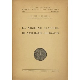 La nozione classica di naturalis obligatio