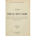 Lezioni di storia del diritto italiano tenute nell