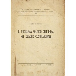 Il problema politico dell'India nel quadro costituzionale