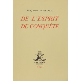 De l'esprit de conquete