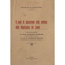 Il reato di inesecuzione della sentenza della Magistratura del Lavoro. 