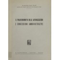 Il trasferimento delle autorizzazioni e concession