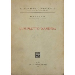 L'usufrutto d'azienda