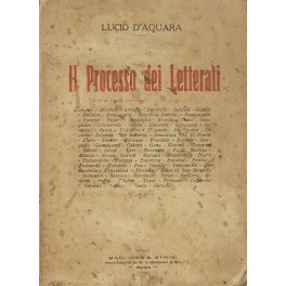 Il processo dei letterati. 