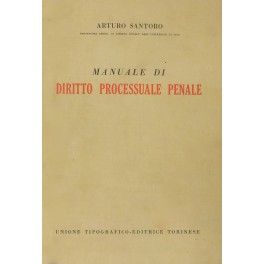 Manuale di diritto processuale penale