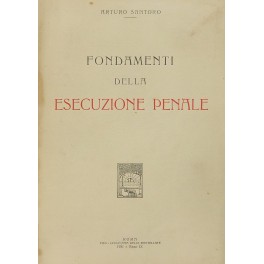 Fondamenti della esecuzione penale