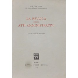 La revoca degli atti amministrativi