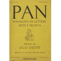 Pan. Rassegna di Lettere Arte e Musica diretta da