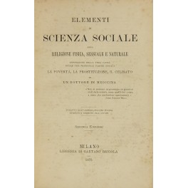 Elementi di scienza sociale ossia religione fisica