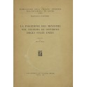 La posizione dei ministri nel sistema di governo d