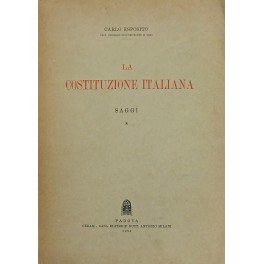 La Costituzione italiana. Saggi