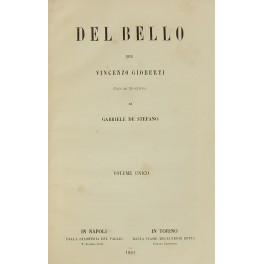 Del bello.. Con un discorso di Gabriele De Stefano