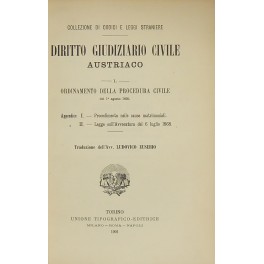 Diritto Giudiziario Civile Austriaco