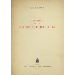 Lezioni sulla riforma tributaria