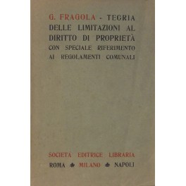 Teoria delle limitazioni amministrative al diritto di proprietà 