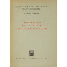 L'assicurazione nella teoria dei contratti aleatori