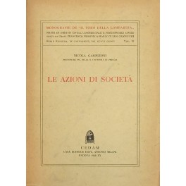 Le azioni di società