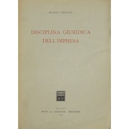 Disciplina giuridica dell'impresa